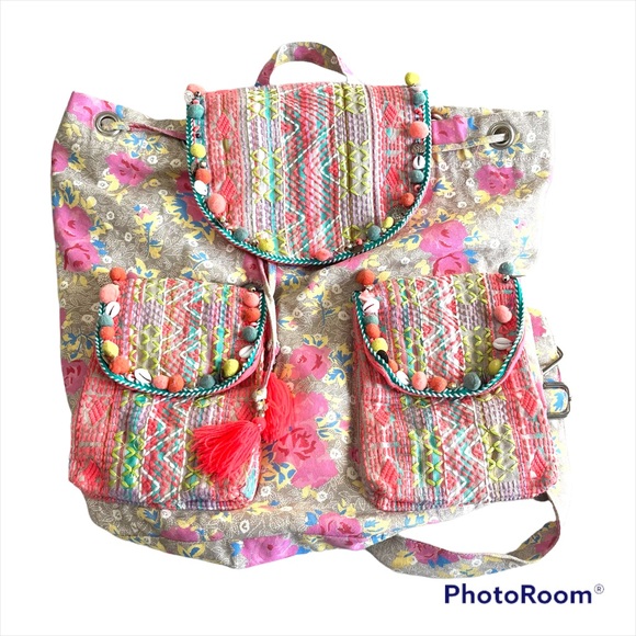 Urban Outfitters Ecote Hanging Garden Backpack - Picture 2 of 8
